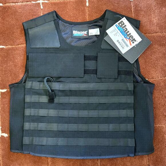 Blauer Other - Blauer ArmorSkin TacVest 8375 Ripstop Molle System Black Size Medium Regular